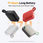 QCY SP2 Portable Wireless Speaker with RGB Lighting