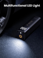 Ugreen Portable Tire Inflator - 150PSI/10.3BAR DC 12V Air Compressor with LED Light - Image 5