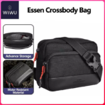 WiWU Essen 2 in 1 Crossbody Bag Travel Pouch Compact Lightweight Water Resistant Organizer Bag with Large Capacity for Travel and Daily Use - Image 8