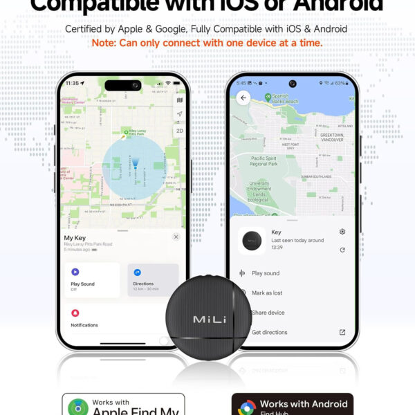 MiLi LiTag Duo Android & iOS Location Tracker