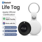MiLi Lifemate Life Tag Works with Apple Find My (iOS Only), Apple MFi Certified Portable Bluetooth Tracker, Tracking Tag for Keys Suitcase Bags - Image 2