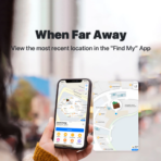 MiLi Lifemate Life Tag Works with Apple Find My (iOS Only), Apple MFi Certified Portable Bluetooth Tracker, Tracking Tag for Keys Suitcase Bags - Image 8