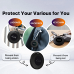 MiLi Lifemate Life Tag Works with Apple Find My (iOS Only), Apple MFi Certified Portable Bluetooth Tracker, Tracking Tag for Keys Suitcase Bags - Image 9