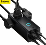 Baseus 65W Power Combo 3AC+2U+2C Digital Powerstrip - Image 2