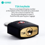 Coteci TSA Customs Key Lock - Image 6