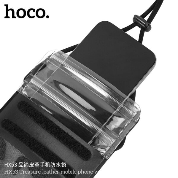 Hoco HX53 Treasure Leather Mobile Phone Waterproof Bag