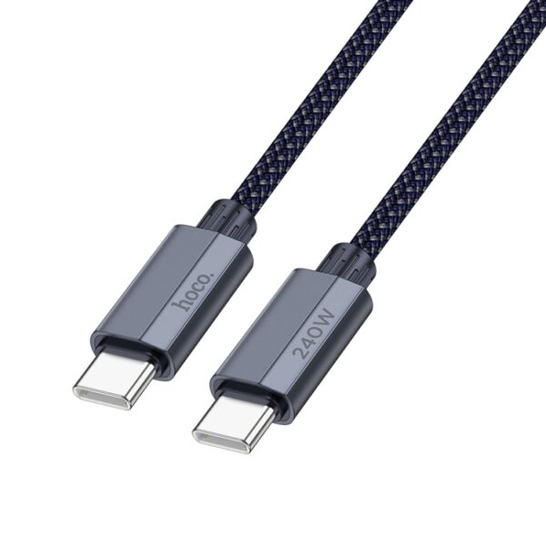 Hoco U134 240W 5A PD Charging Data Cable – 1.8m