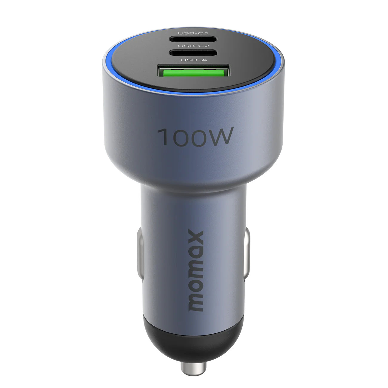 MoVe-3-Port-Car-Charger-100W-UC17-3.jpg Momax MoVe 3-Port Car Charger 100W - Image 1