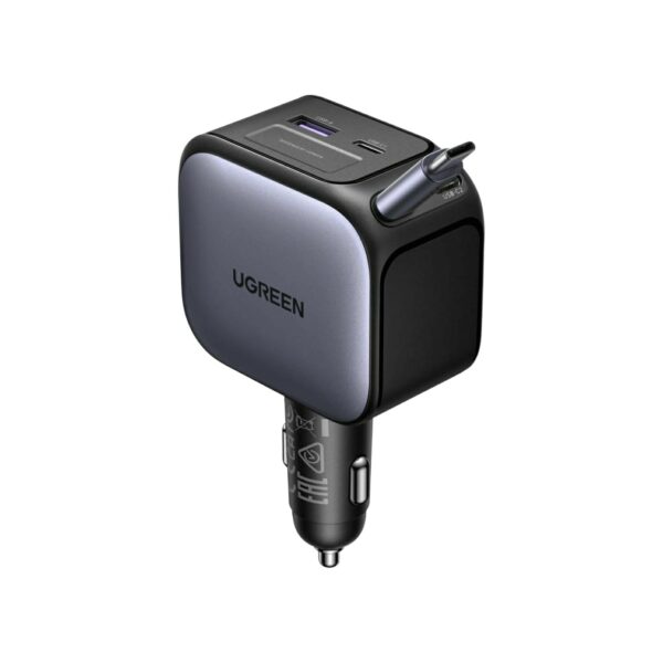UGREEN 145W Retractable Car Charger EC604