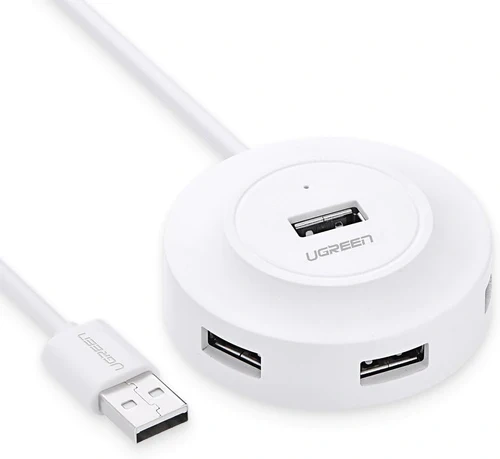 UGREEN CR106 (50260) 4 in 1 USB to USB 2.0 4 Ports 25cm HUB
