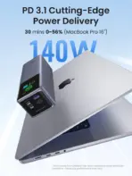 UGREEN PB722 (35525) Nexode Power Bank 25000mAh 200W with Smart Digital Display