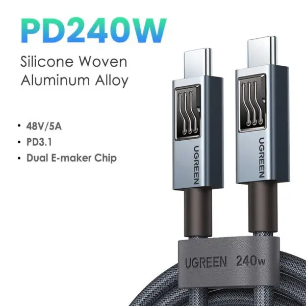 UGREEN US559 (15367) 240W Type C to Type C Cable