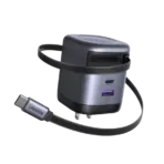 UGREEN X605 (55897) Nexode 65W Charger with Retractable USB-C Cable