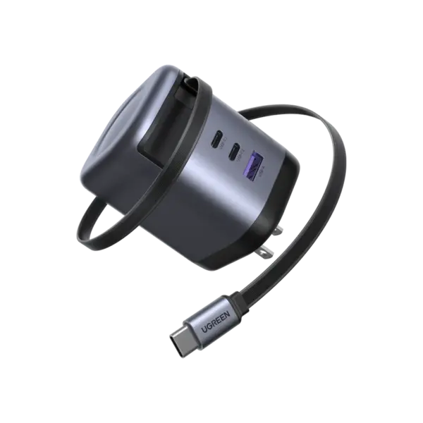 UGREEN X606 (65585) Nexode 100W Charger with Retractable USB-C Cable