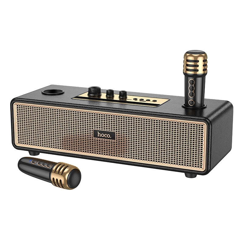 Hoco BS63 Graceful Wireless Dual-Mic Bluetooth Speaker (1) Hoco BS63 Graceful Wireless Dual-Mic Bluetooth Speaker