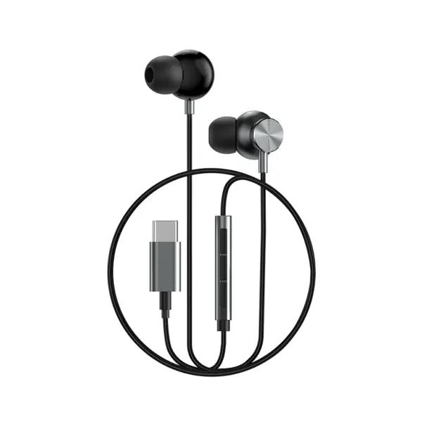 WiWU EB315 In-ear Type C Wired Earphone for Phone Tablet Stereo