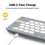 iClever BK50 Compact Bluetooth Keyboard - Image 2