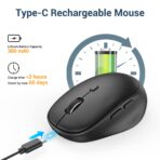 iClever MD165 Dual Mode Bluetooth Mouse - Image 2