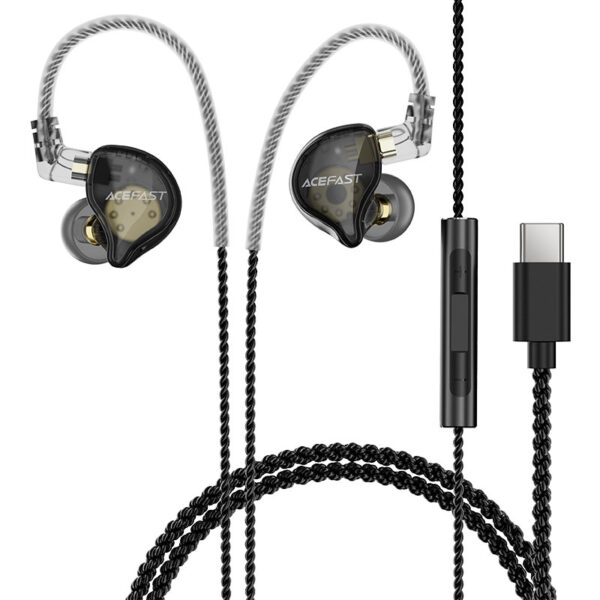 ACEFAST L11 Hybrid Drivers Wired Earphones With Mic