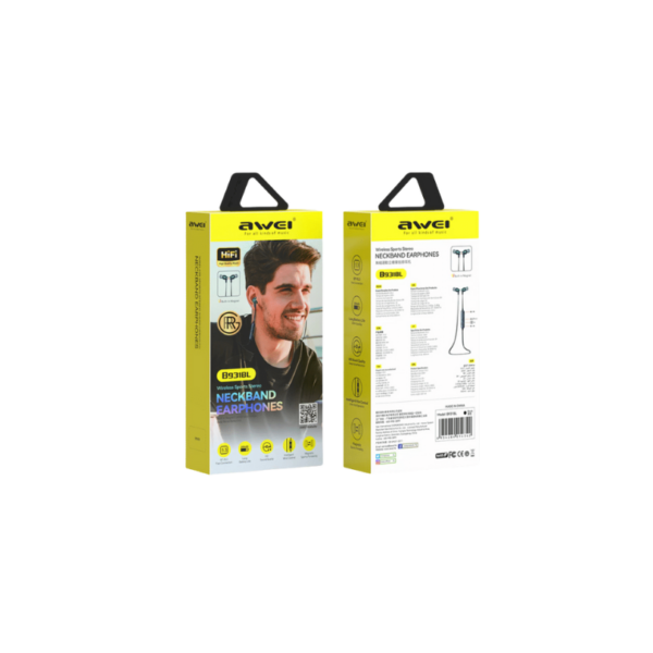 Awei B931BL Wireless Sports Stereo Neckband Earphone