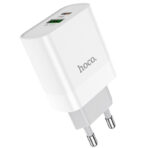 Hoco C80A 20W Dual Port Charger Adapter - Image 2