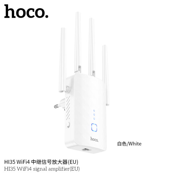 Hoco HI35 Wifi Repeater WLANLAN Port (10100Mbps)