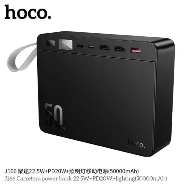 Hoco J166 Carretera 22.5W+PD20W Power Bank 50000mAh