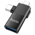 Hoco UA17 2-in-1 iP maleType-C Male to USB Female Adapter