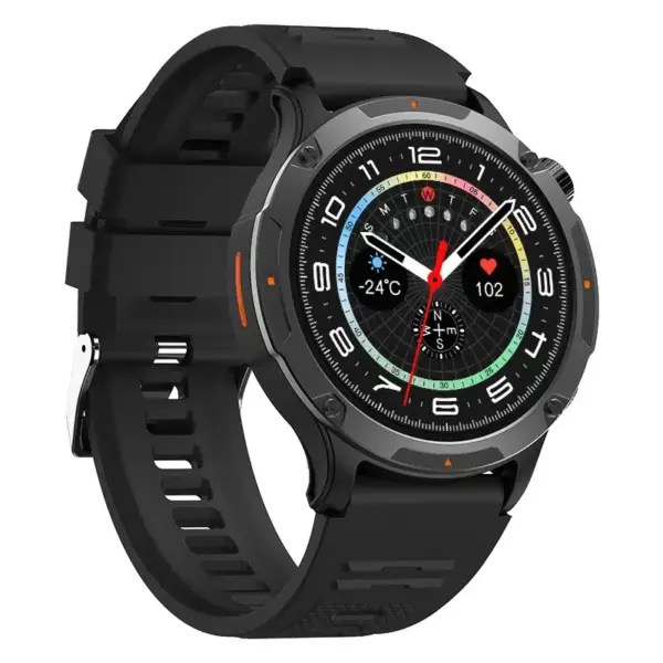 KFI GTR Rugged Type 1.43’’ HD Amoled Display Dual Strap Bluetooth Calling Smartwatch