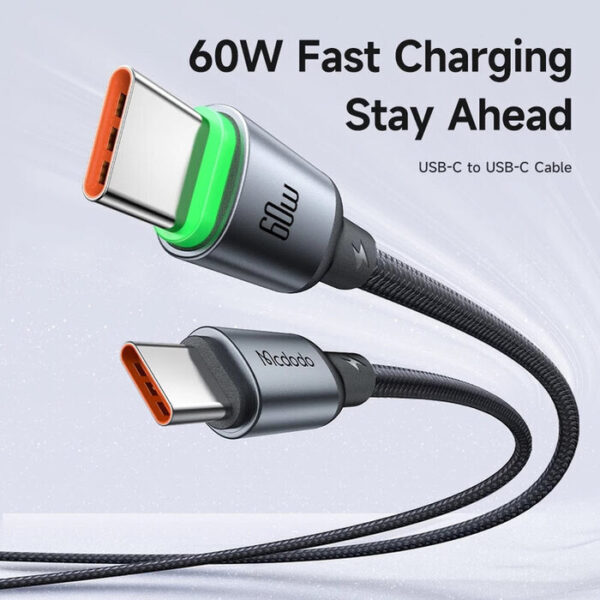 Mcdodo CA-687 Data Cable 1M2M3M 60W Type C to Type C