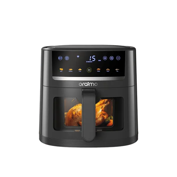 Oraimo Air fryer NutriFry S1 Ultra 1500W 6L App Control Full Touchscreen